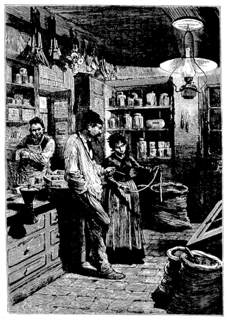 Catherine et Chaval, unis par les liens du ruban