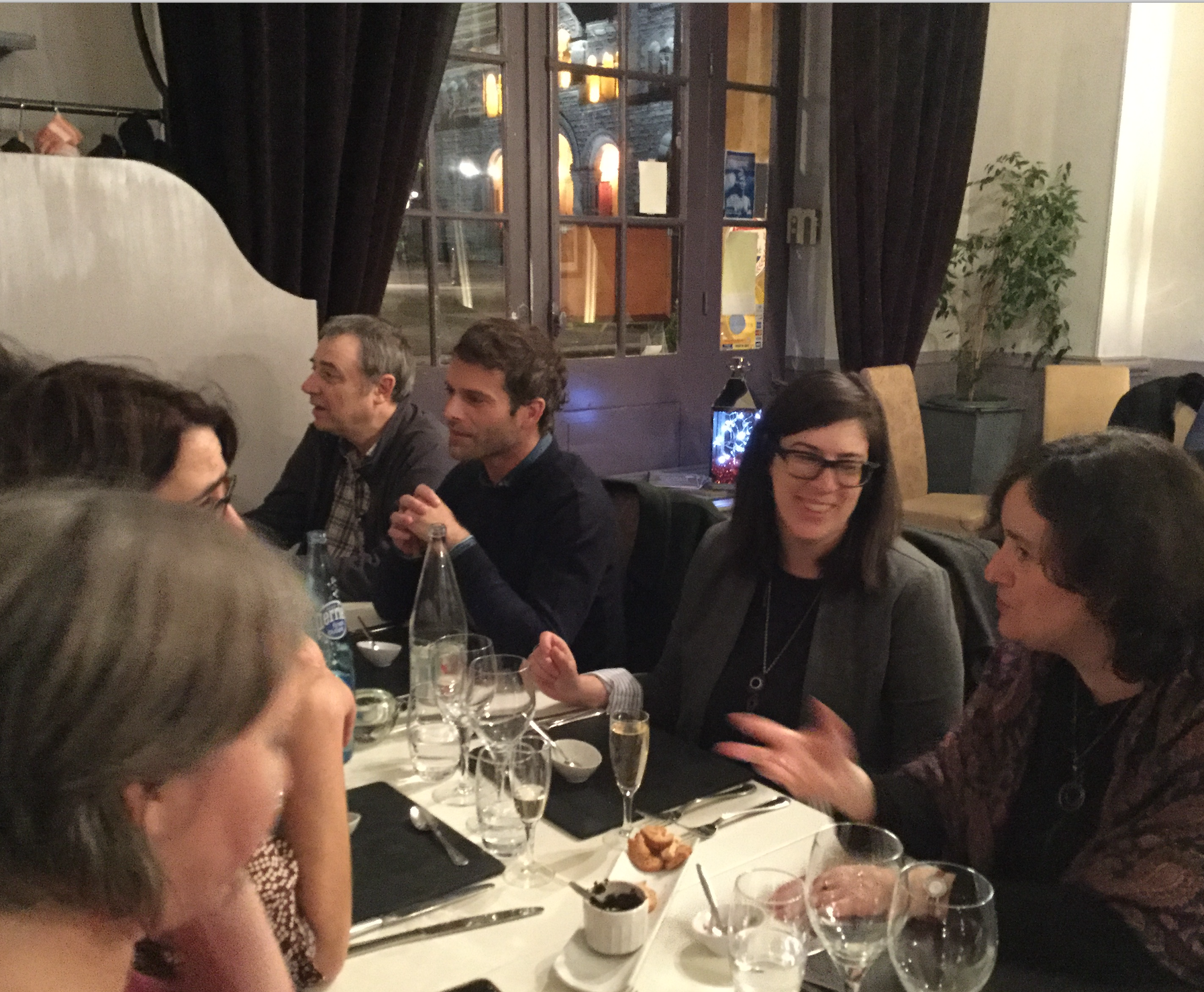 Miettes du repas festif